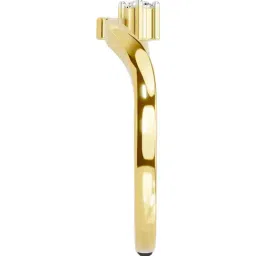 Sparkles Lab Grown Diamond 14k (585) Yellow Gold Ring for Women image 4