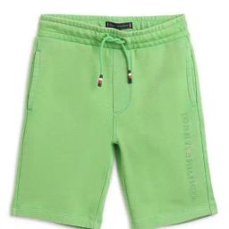 Tommy Hilfiger Kids Spring Lime Logo Regular Fit Shorts-picture-30