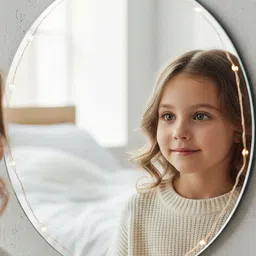 ARYAANSH Round Shaped Wall Mirror image 4