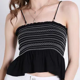 French Theory Print Crop Top image 4