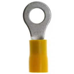 Jainson Insulated Copper Ring Tongue Terminal End 1 mm² Area, JSP-05 (I) - Pack of 1000-picture-13