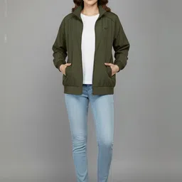 Promount Women Lightweight Outdoor Bomber Jacket image 2