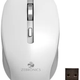 ZEBRONICS Zeb-Jaguar Wireless Mouse, 2.4GHz with USB Nano Receiver, High Precision Optical Tracking, image 2