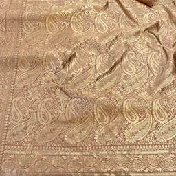 KALINI Woven Design Zari Silk Blend Banarasi Saree image 2