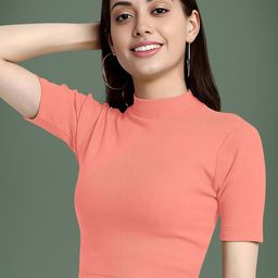 Dream Beauty Fashion Women Ribbed Fitted Crop Top-picture-48