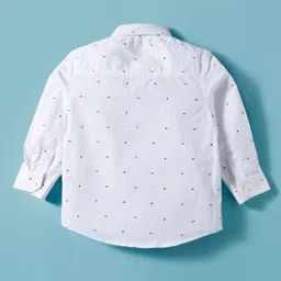 ToffyHouse Cotton Knit Full Sleeves Checks 3 Piece Party Suit With Tie - Navy Blue & White image 3