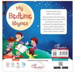 pegasus My Bedtime Rhymes Book for Kids: Fun & Relaxing Rhymes for Sleep | Early Learning for Preschoolers | Colorful Illustrations & Engaging Content image 5