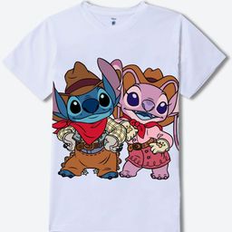 YK Disney Boys Leroy and Stitch Graphic Printed Casual T-shirt-picture-15