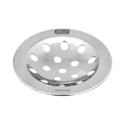 Chilly 80 mm Drainer/Jali Stainless Steel Glossy Finish Silver, PS-80-image-34