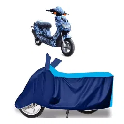 Auto Pearl Two Wheeler Cover for Hero Electric Electric AXLHE-20 - Cyan, Blue-picture-16