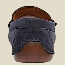 Bata Men's Mars Navy Loafers image 4