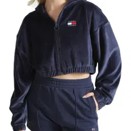 Tommy Hilfiger Twilight Navy Logo Regular Fit Hoodie-picture-43