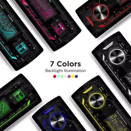 Dulcet Universal Fit Single Din Mp3 Car Stereo with Detachable Front Panel Bluetooth, USB, D9000X image 5