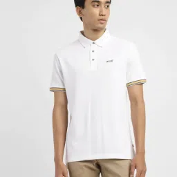levi's Men's Solid Slim Fit Polo T-shirt image 2