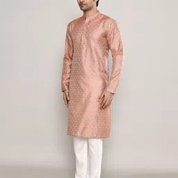 Arihant Rai Sinha Men Ethnic Motifs Printed Thread Work Kurta image 3