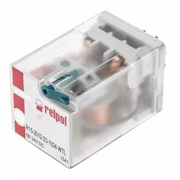 Relpol R15 Power Relay Plug In DPDT Plug In 24 V DC 430 Ω, R15-2012-23-1024-WTL-picture-13