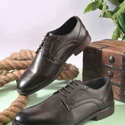 TSF Men Textured Leather Formal Derby-picture-45