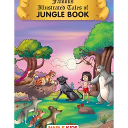 maple press Story Book for Kids Famous Illustrated Tales of Jungle Book - English-picture-36