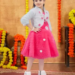 BAESD Self Design Sleeveless Pure Wool A-Line Dress image 4