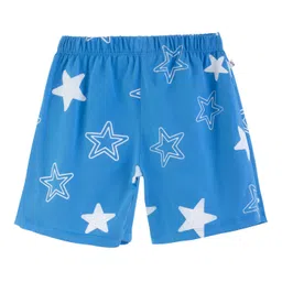 Plan B 100% Cotton  In The Dark Space Theme Glow Printed Night Suit -  - Blue image 5