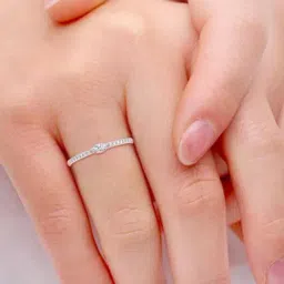 Candere by Kalyan Jewellers 18k Rose Gold & Diamond Ring for Women-picture-34