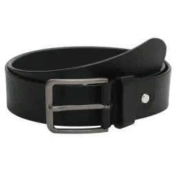 Crusset Black Leather Casual Belt for Men-image-28