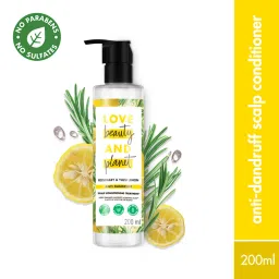 Love Beauty & Planet Rosemary & Yuzu Lemon Anti Dandruff Scalp Conditioning Treatment image 1