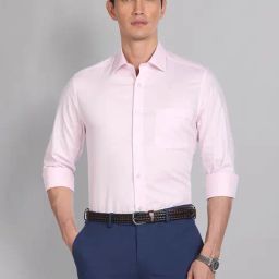 AD by Arvind Pink Regular Fit Shirt-picture-39
