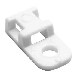 HELLERMANNTYTON Cable Tie Mount, Screw/Rivet, 4.3 mm, Wht, CTAM110C2 (Pack of 100)-picture-10