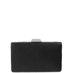 Metro Checked Box Clutch image 2