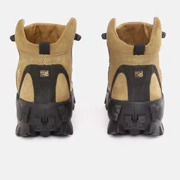 Woodland Men Leather Mid-Top Chunky Boots image 4