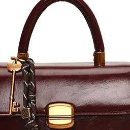 StyleCast x Revolte Suede Structured Shoulder Bag image 4