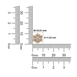 C KRISHNIAH CHETTY JEWELLERS PVT LTD 22KT Gold Stud Earrings - 4.72 g image 4