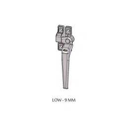 Ebco Window Handle Low Type Brown Finish and Right Hand Movement, AWH9-R image 3