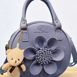 ROYAL CHAALS Women Solid Crossbody Applique Sling Bag-picture-26