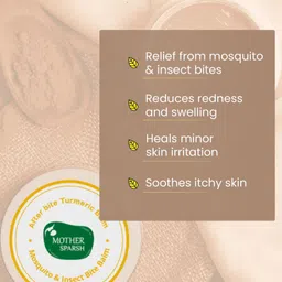 mother sparsh baby Mother Sparsh Afterbite Turmeric Balm - 8 g image 2