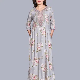 SANAA Printed Maxi Nightdress image 2