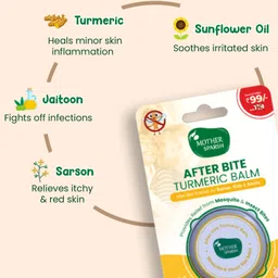 mother sparsh baby Mother Sparsh Afterbite Turmeric Balm - 8 g image 3