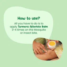 mother sparsh baby Mother Sparsh Afterbite Turmeric Balm - 8 g image 4