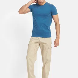 Octave Men Cotton Mid-Rise Track Pants image 4