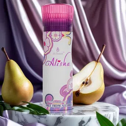 Al-Nuaim Women Set Of 4 Alisha Non Alcoholic Deodorant -200 ml Each image 3