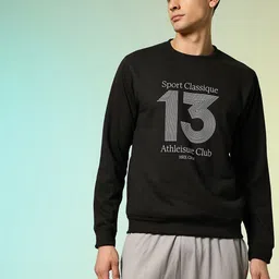 HRX by Hrithik Roshan Typography Printed Sweatshirt image 3