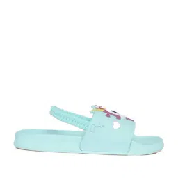 Pantaloons Junior Aqua Blue Back Strap Sandals-image-18