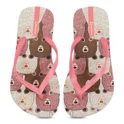 Ipanema Women's Feelings Fem Pink & Brown Flip Flops-image-11
