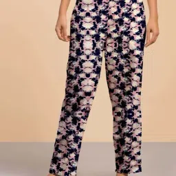 Lyra Navy & Pink Printed Pyjamas-picture-18