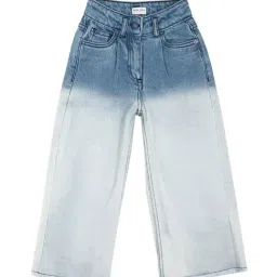 Allen Solly Junior Blue Solid Jeans-picture-30
