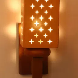 SOMIL Cream Glass Cylinder Printed Wall Lamps-picture-19