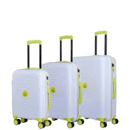 Nasher Miles Goa Hard-sided Polypropylene Set of3 Lavender Green Trolley Bags(55,65&75Cm)-image-5