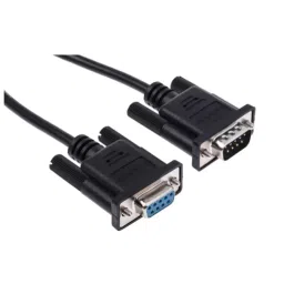 RS PRO Male 9 Pin D-sub to Female 9 Pin D-sub Serial Cable 500 mm PVC, 2369118-image-61