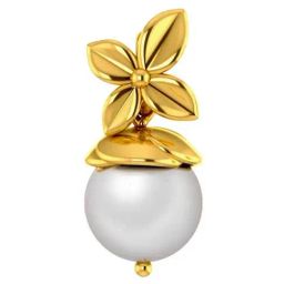 P.C. Chandra Jewellers 18k Yellow Gold Flower Themed Design Utmost Finesse Pendant-picture-48